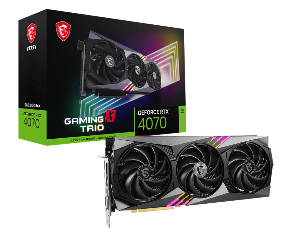 MSI RTX 4070 GAMING X TRIO 12G