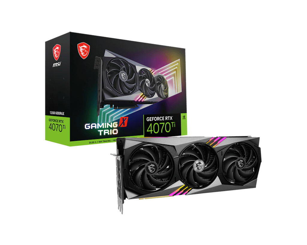 MSI MSI RTX 4070 Ti GAMING X TRIO 12G