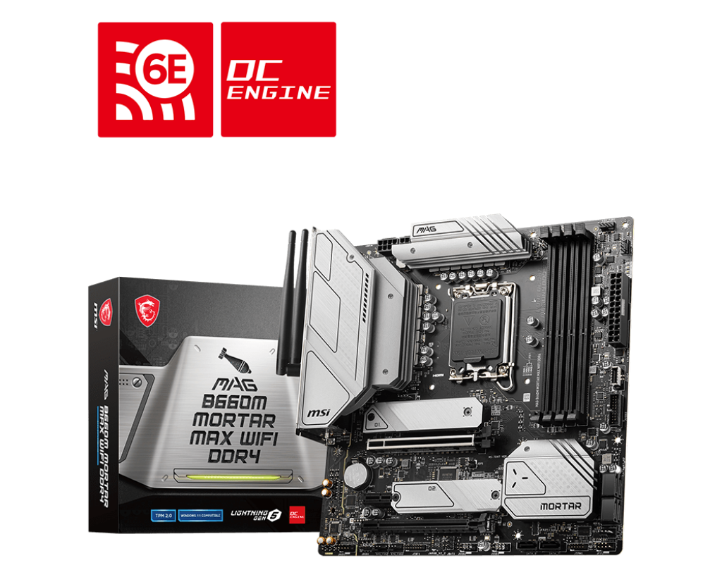 MSI MAG B660M MORTAR MAX WIFI DDR4