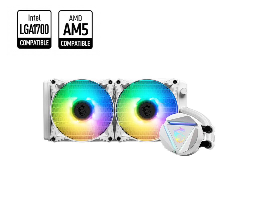 MSI MAG CORELIQUID 240R v2 WHITE