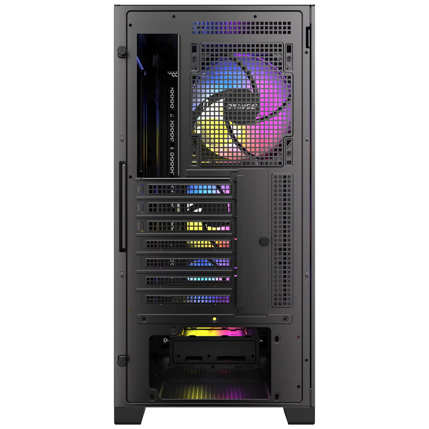 Okinos 612 ARGB ATX 機箱 【預裝4把ARGB風扇】