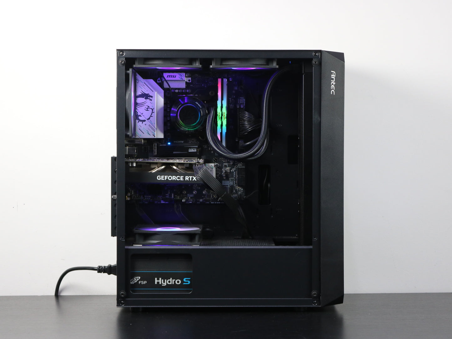 12400F RTX4060 Gaming PC(32GB D5 Ram/1TB M.2 SSD/360mm 水冷)