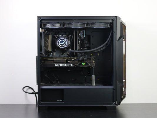 12代i7 ASUS TUF RTX3070Ti 電競電腦(全新M.2 SSD/360mm水冷/16GB RAM)