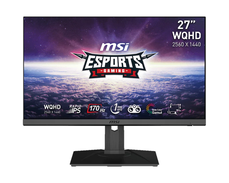 MSI G272QPF 27" 2K 170Hz RAPID IPS 電競顯示器