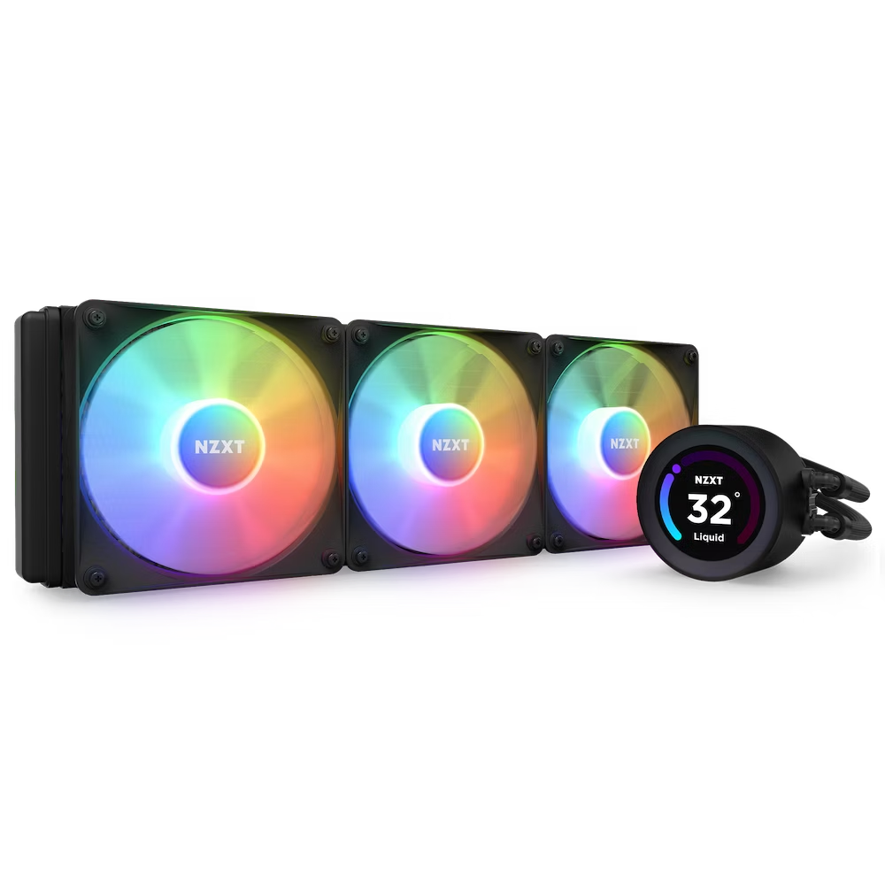 NZXT Kraken Elite 360 RGB 360mm 水冷散熱器 (Black 黑色)