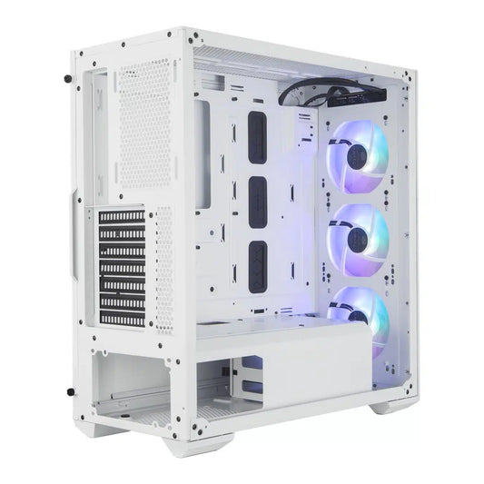Cooler Master MasterBox TD500 Mesh White Mid Tower Case (White)
