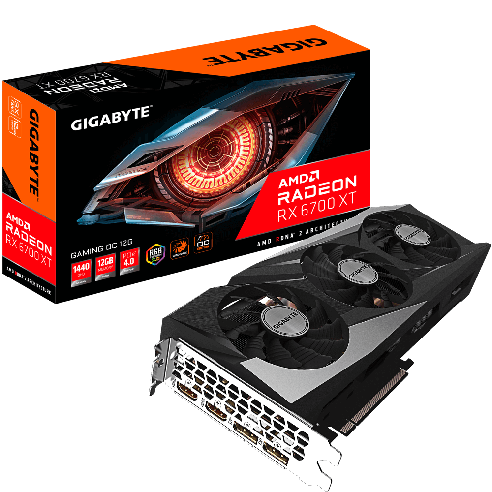 Gigabyte Radeon RX 6700 XT GAMING OC 12G