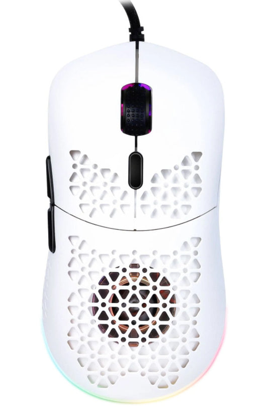 ONIKUMA CW911 Wired Gaming Mouse with Hollow (White)
