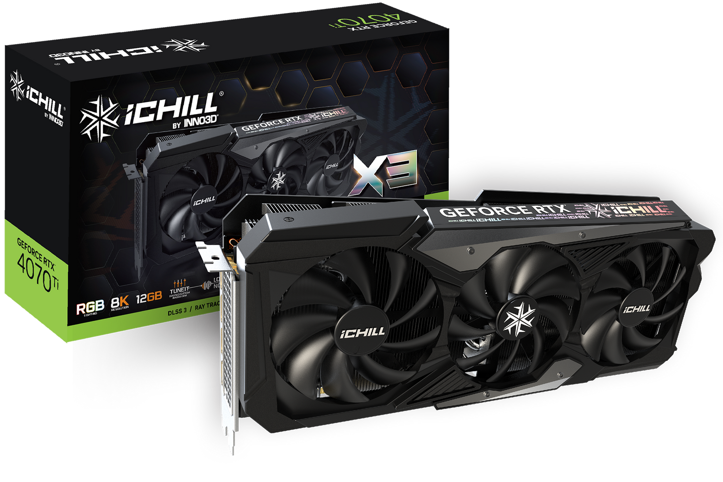 INNO3D GEFORCE RTX 4070Ti ICHILL X3