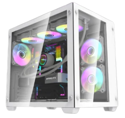 DarkFlash C285 Luxury ATX PC Gaming Case White 白色ATX機箱