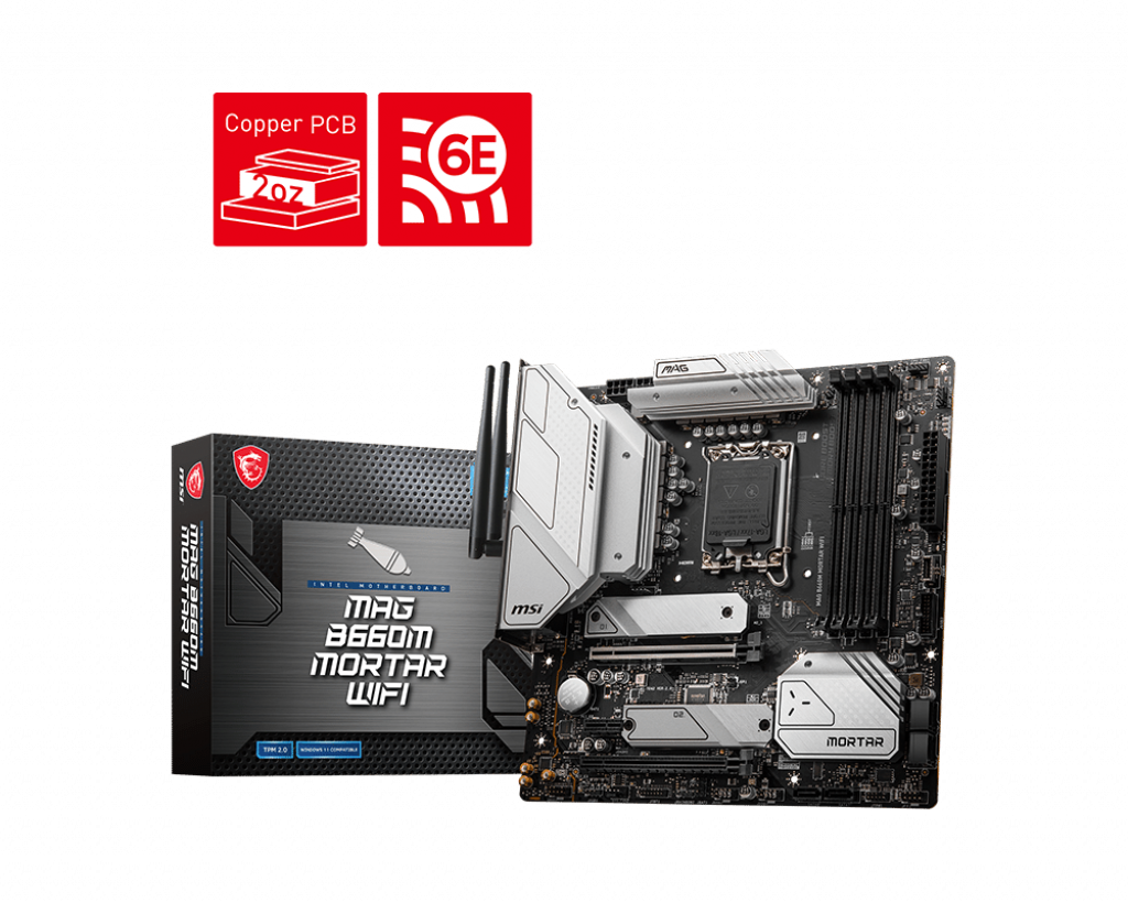 MSI MAG B660M MORTAR WIFI DDR4