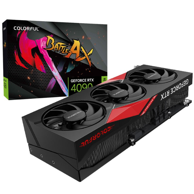 現貨] COLORFUL 七彩虹Battle Ax NB EX-V GeForce RTX 4090 24G OC