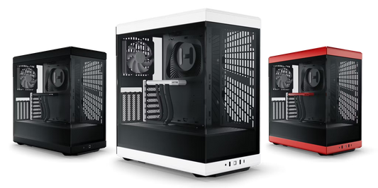 HYTE Y40 ATX Case - Black & White