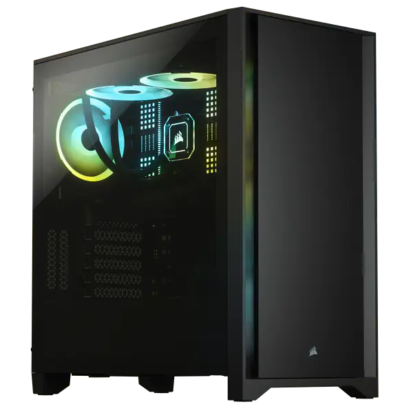 CORSAIR 4000D Mid-Tower ATX Case - Black