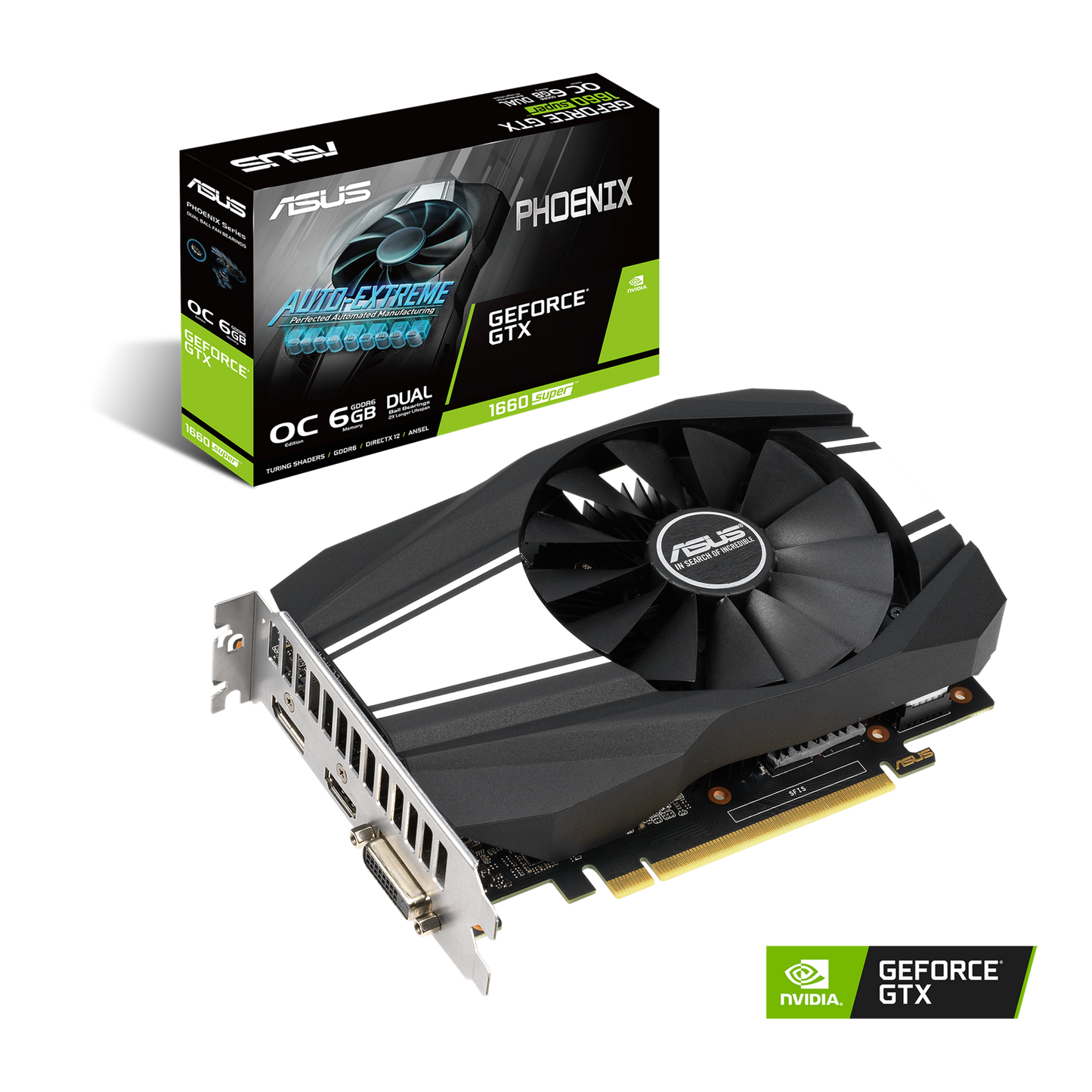ASUS Phoenix GeForce GTX 1660 SUPER OC edition 6GB GDDR6
