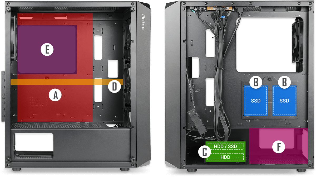 Antec NX292 NX Series-Mid Tower Gaming Case