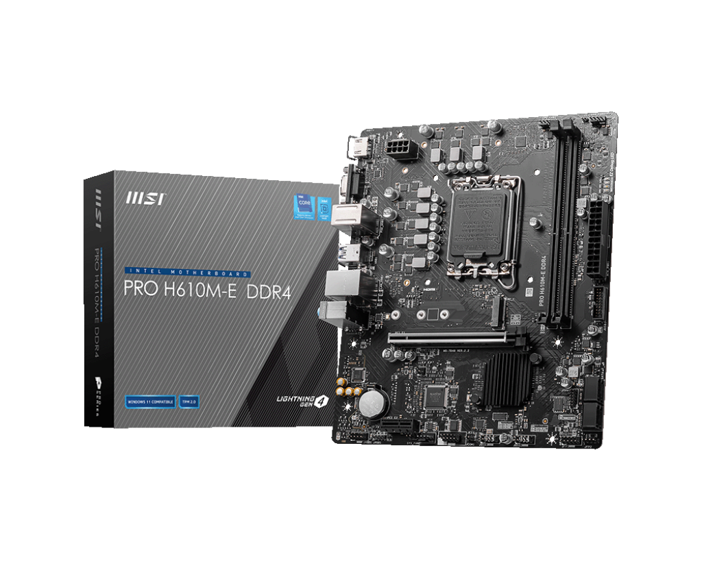 MSI PRO H610M-E DDR4