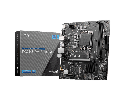 MSI PRO H610M-E DDR4