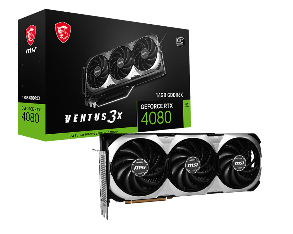 MSI RTX 4080 16GB VENTUS 3X OC