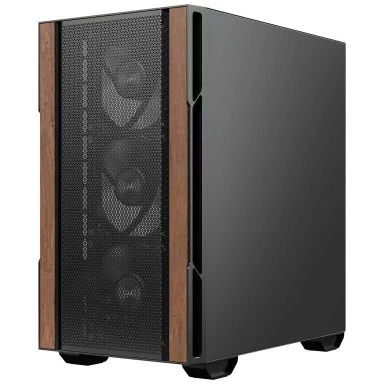 Okinos Cypress 3 Wood MATX 機箱 【預裝4把PWM風扇】