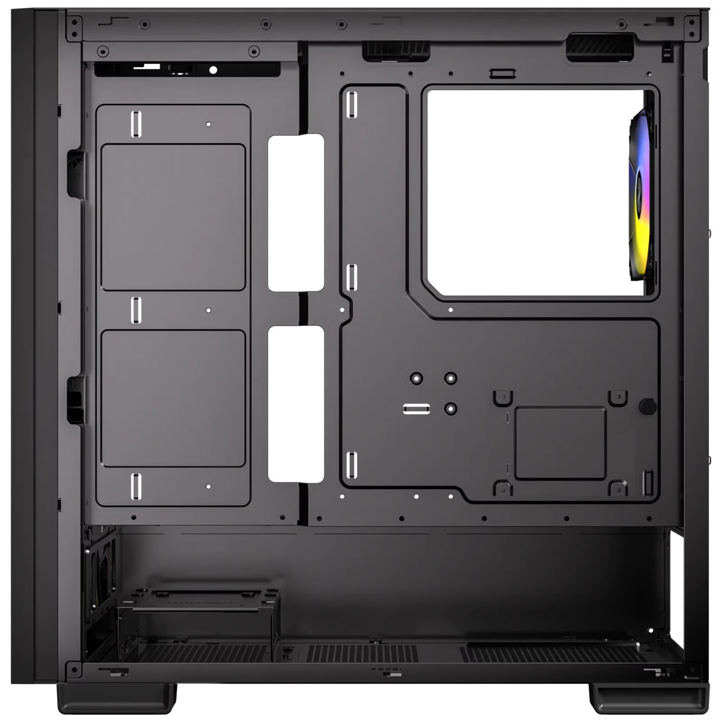 Okinos 612 ARGB ATX 機箱 【預裝4把ARGB風扇】