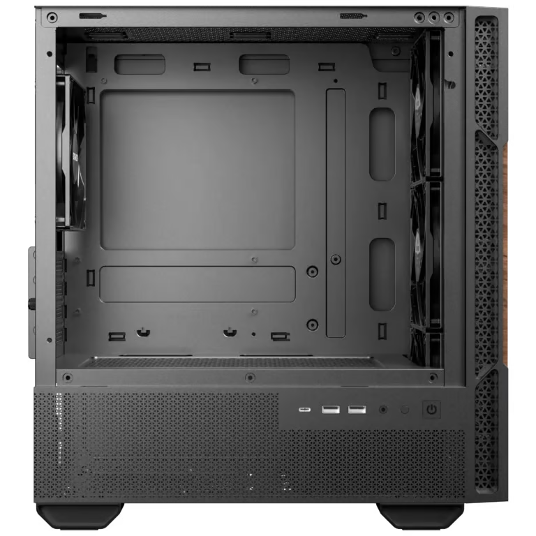 Okinos Cypress 3 Wood MATX 機箱 【預裝4把PWM風扇】