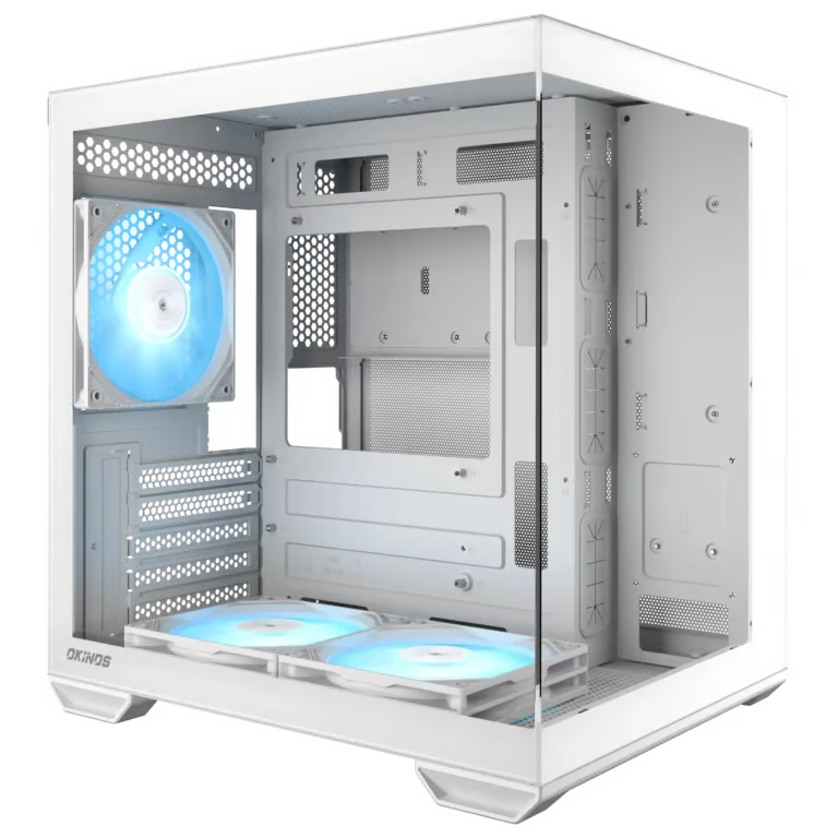 Okinos Mirage 4 MATX 機箱 【預裝3把ARGB風扇】