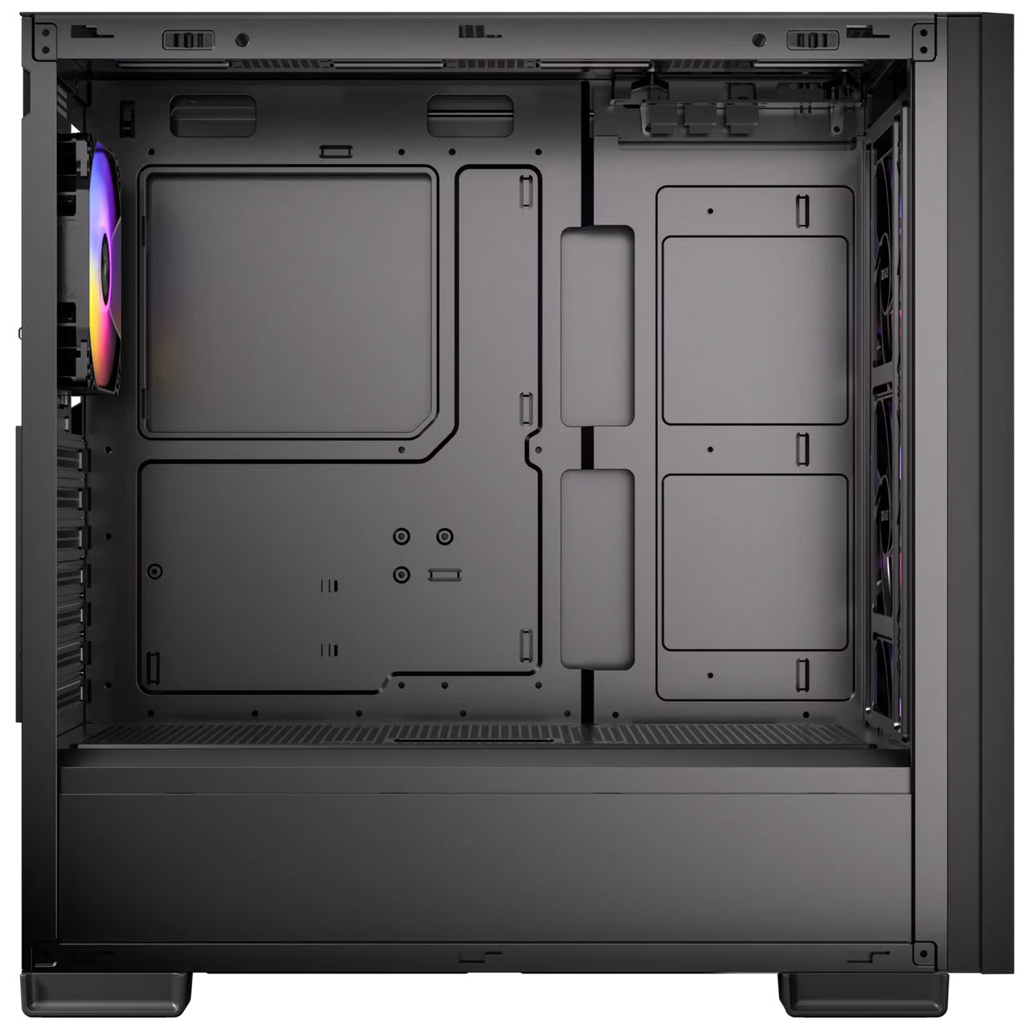 Okinos 612 ARGB ATX 機箱 【預裝4把ARGB風扇】