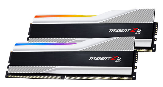 G.Skill Trident Z5 RGB Sliver DDR5 記憶體系列