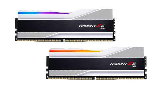 G.Skill Trident Z5 RGB Sliver DDR5 記憶體系列