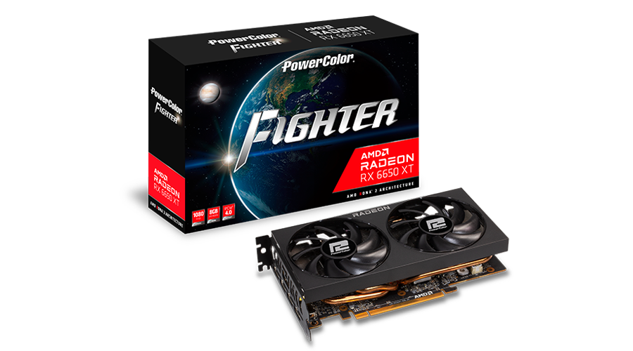 PowerColor Fighter AMD Radeon™ RX 6650 XT 8GB GDDR6