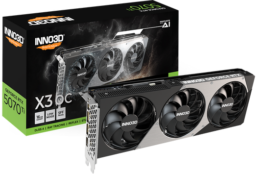 INNO3D GeForce RTX™ 5070 Ti X3 顯示卡