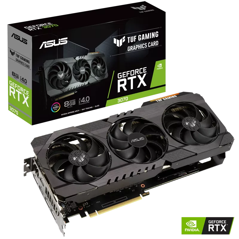 ASUS 華碩 TUF GAMING GeForce RTX 3070 OC Edition 8G 顯示卡