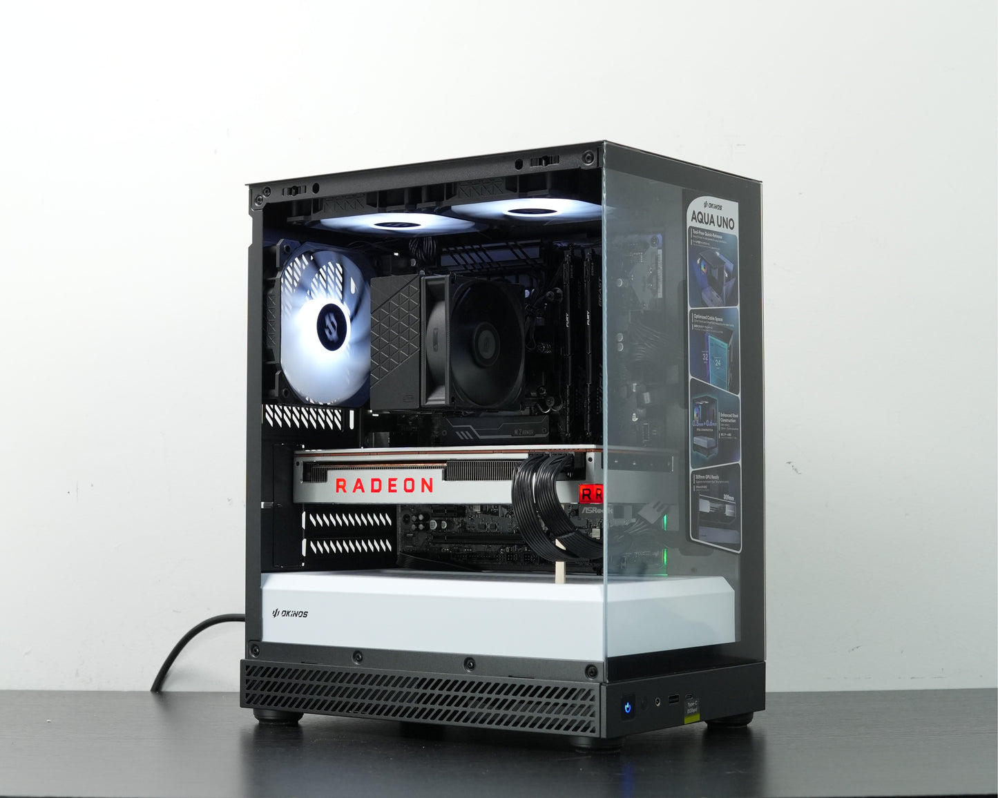 i5 12400F x AMD Radeon VII 16GB 打機娛樂文書電腦 (全新SSD/32GB RAM/750w)