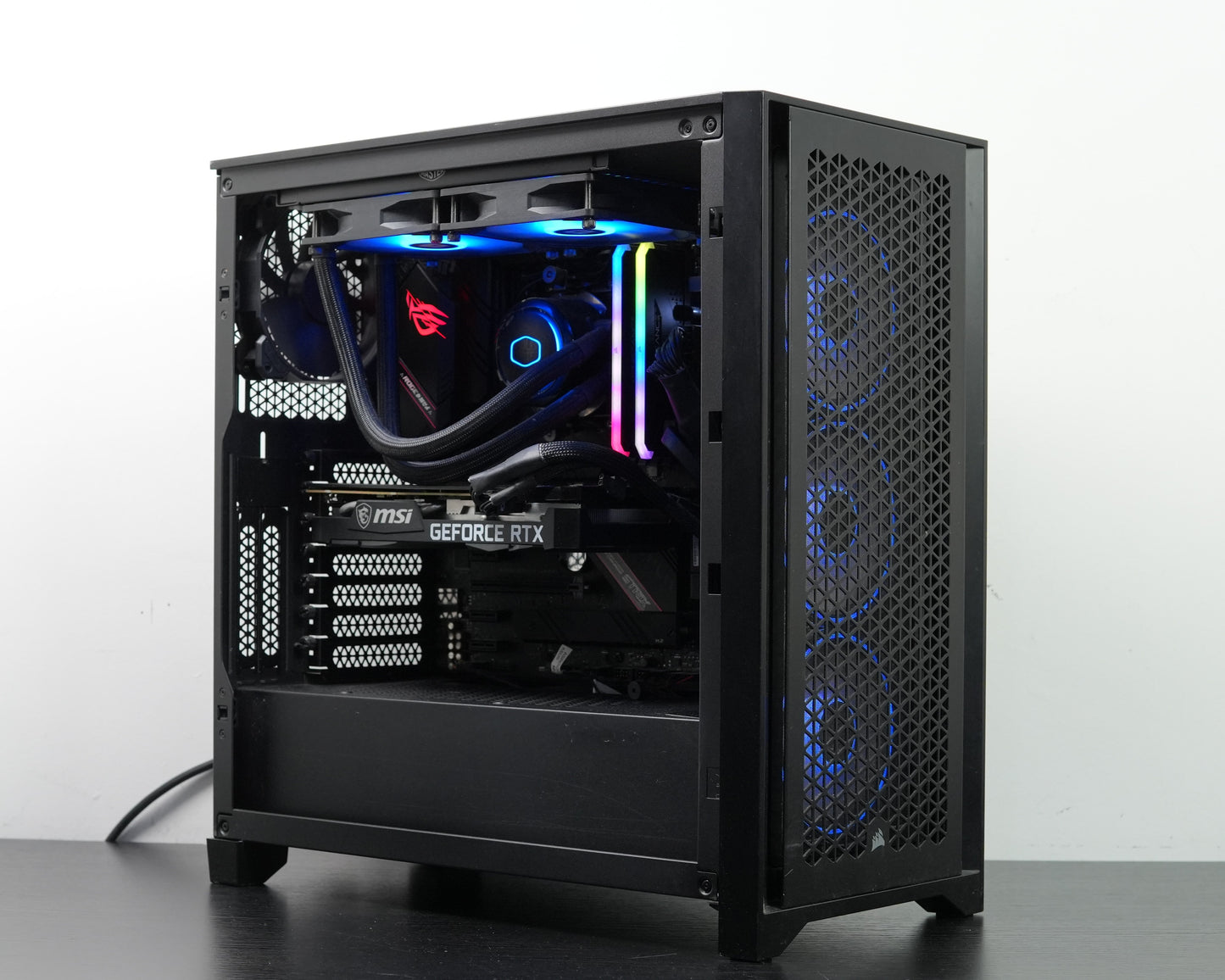 【全名廠用料】AMD 5600X x RTX 3060Ti 海盜船/ROG信仰主機 (32G RAM/1TB SSD/750w)