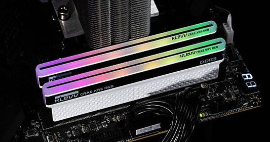 KLEVV 科賦 CRAS XR5 RGB Series DDR5 白色記憶體系列