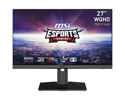 MSI G272QPF 27" 2K 170Hz RAPID IPS 電競顯示器