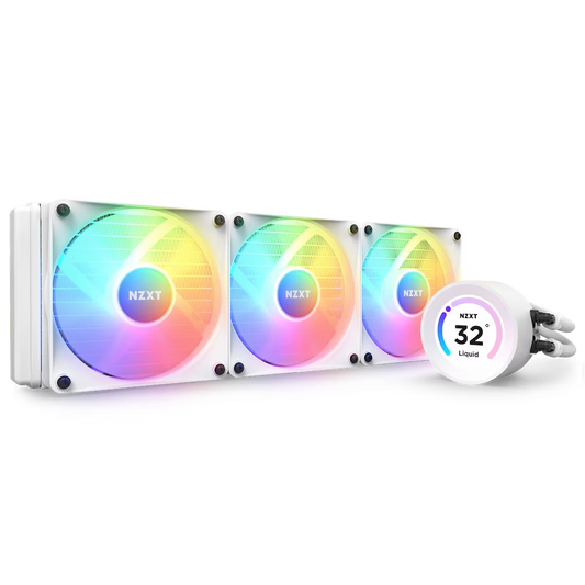 NZXT Kraken Elite 360 RGB 360mm 水冷散熱器 (White 白色)