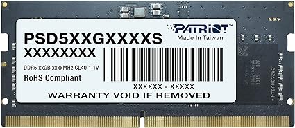 Patriot DDR4/DDR5 SO-DIMM Memory Module 手提電腦RAM