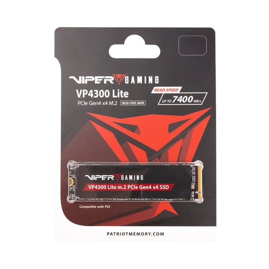 Patriot Viper VP4300 Lite M.2 PCIe Gen4x4(連散熱片)