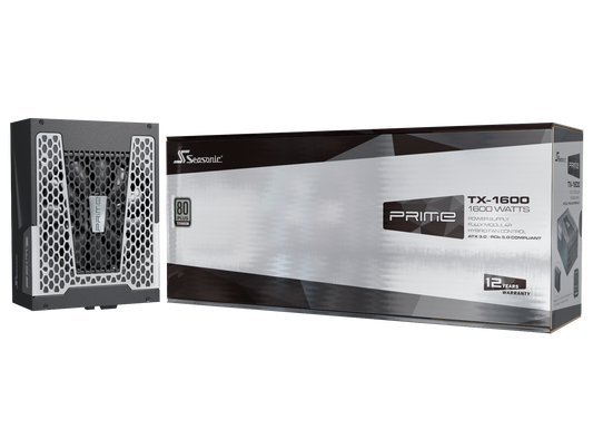 Seasonic PRIME TX 1600W 80Plus Titanium ATX3.0 PCIe-5.0 鈦金牌全模組火牛 (需預訂)