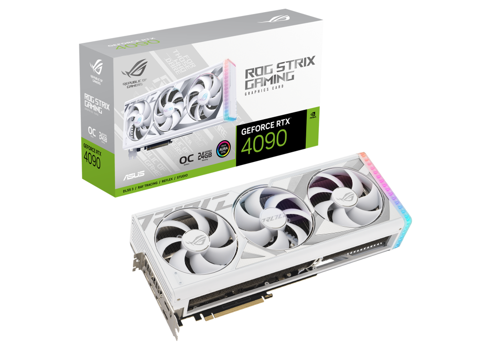 ASUS ROG STRIX White Edition GeForce RTX 4090 24G OC