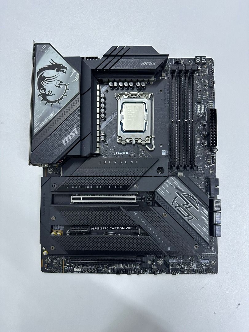 [Intel 底板連CPU套裝] i9 14900KF + MSI 微星 MPG Z790 CARBON WIFI ATX