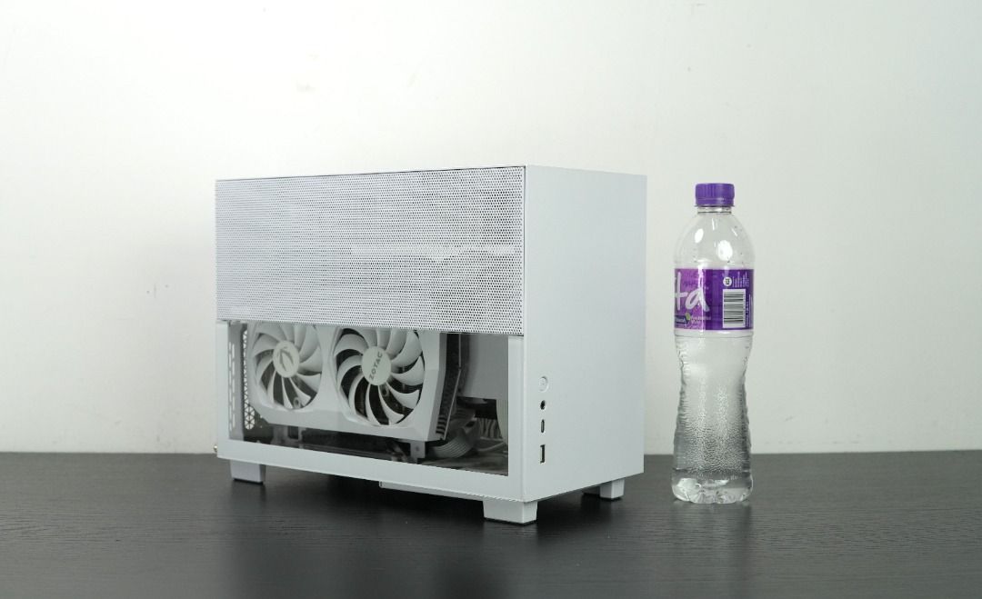 半全新 ITX 迷你遊戲高效能電腦主機 12代I5 12600K 3060TI SFX電源 Q58
