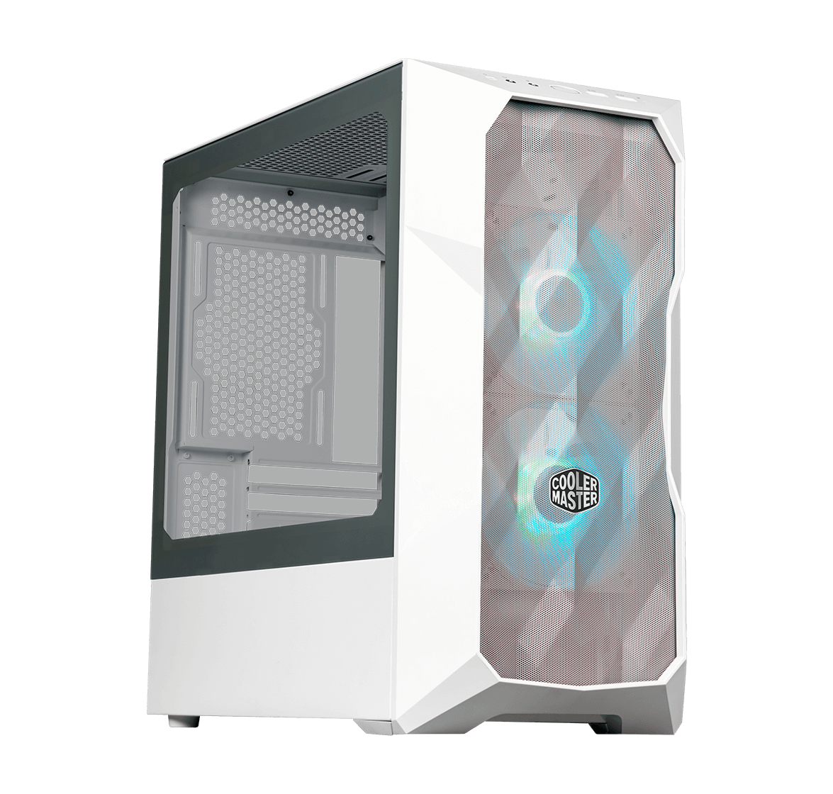 Cooler Master MasterBox TD300 Mesh White Mini Tower Case