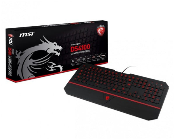 MSI INTERCEPTOR DS4100 GAMING KEYBOARD