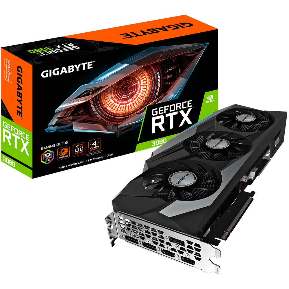 Gigabyte GeForce RTX 3080 GAMING OC 10G (rev. 1.0)