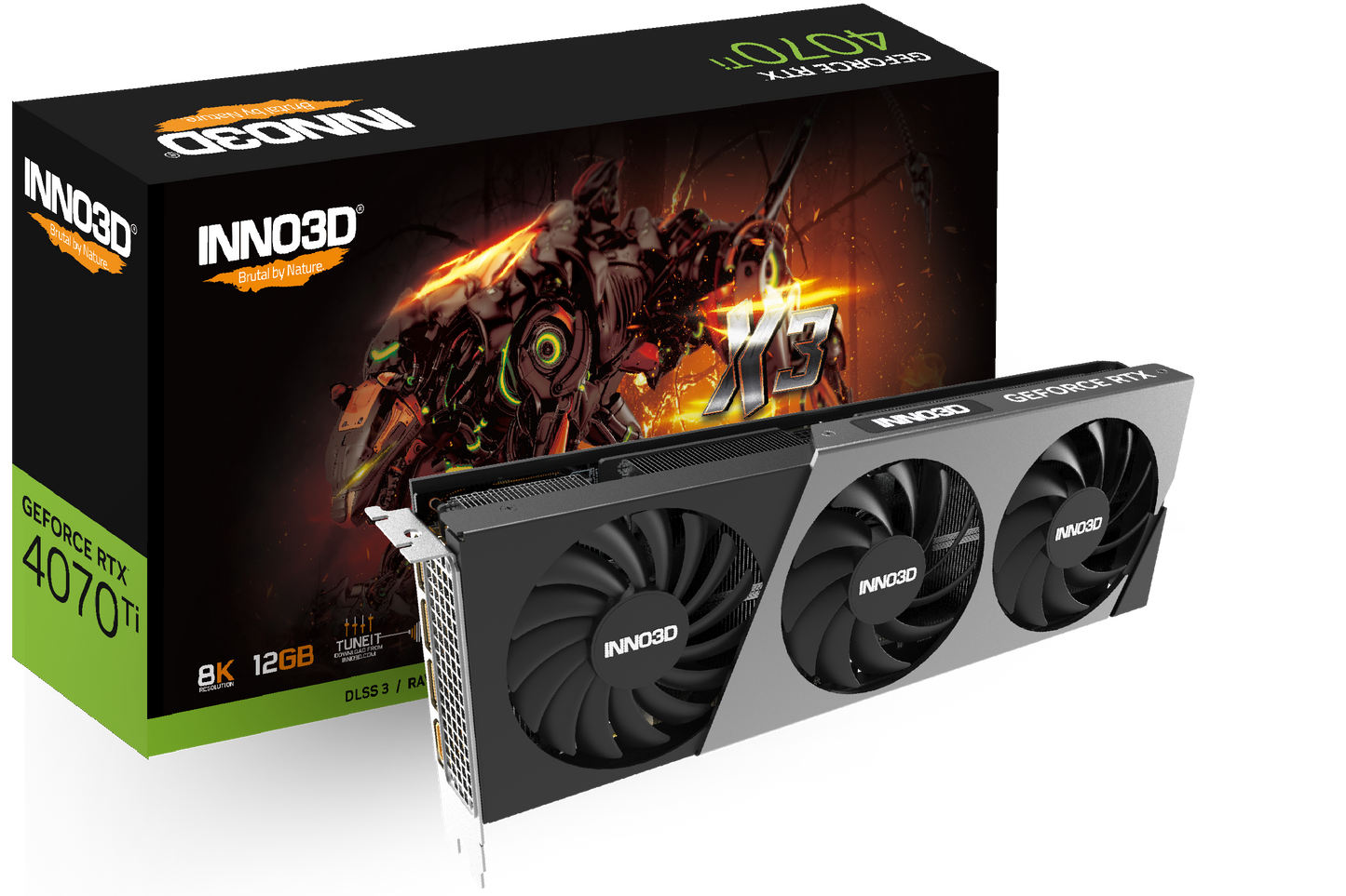 INNO3D GeForce RTX 4070 Ti X3