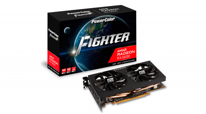 PowerColor Fighter AMD Radeon RX 6600 8GB GDDR6