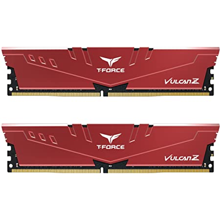 TEAMGROUP T-FORCE VULCAN Z 16GB Kit (2x8GB) DDR4 3200MHz (Red)
